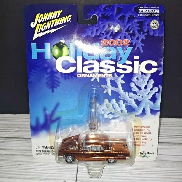 2002 Johnny Lightning 1956 THUNDERBIRD Diecast Holiday Classic Ornaments - Picture 3 of 9